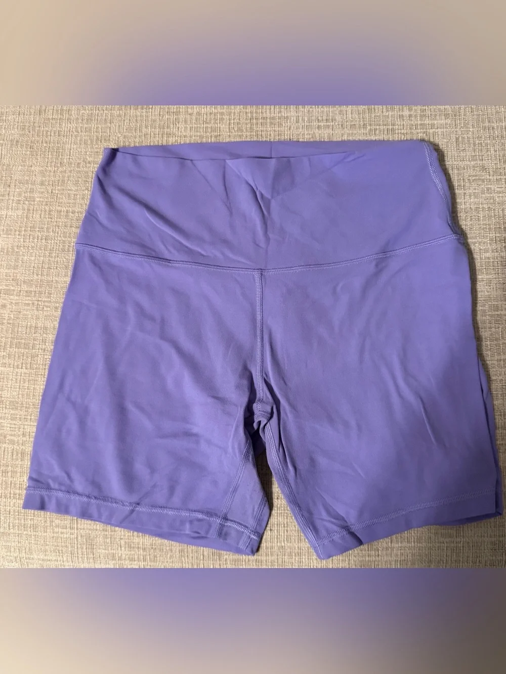 lululemon athletica Lavender High-Rise Workout Shorts